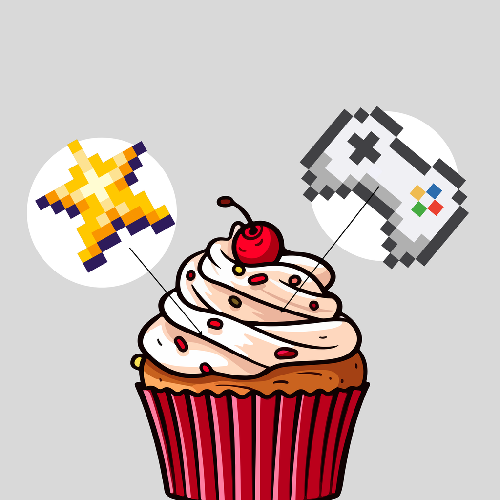 🎮 Gaming Pixel Birthday Party Kit – Digital Invitations, Banner, Toppers & Cards